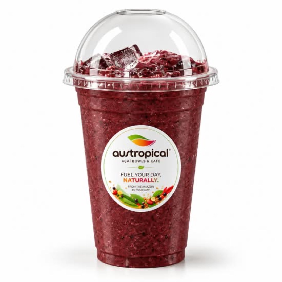 Berry Smooth smoothie made with açaí
